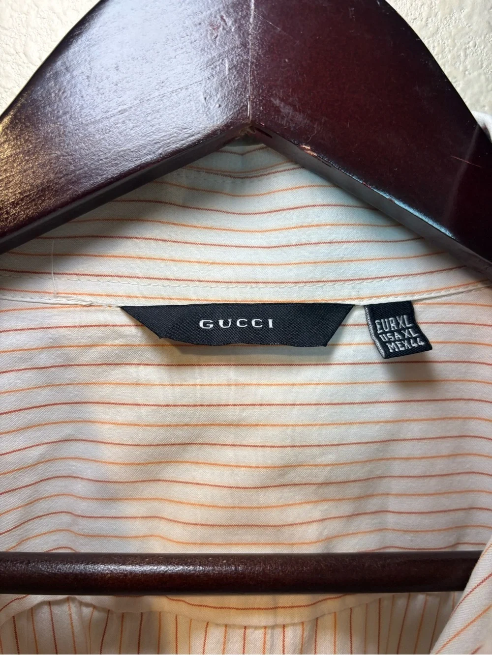 Vintage 90’s Gucci Tom Ford Era Striped Men’s Dress Shirt